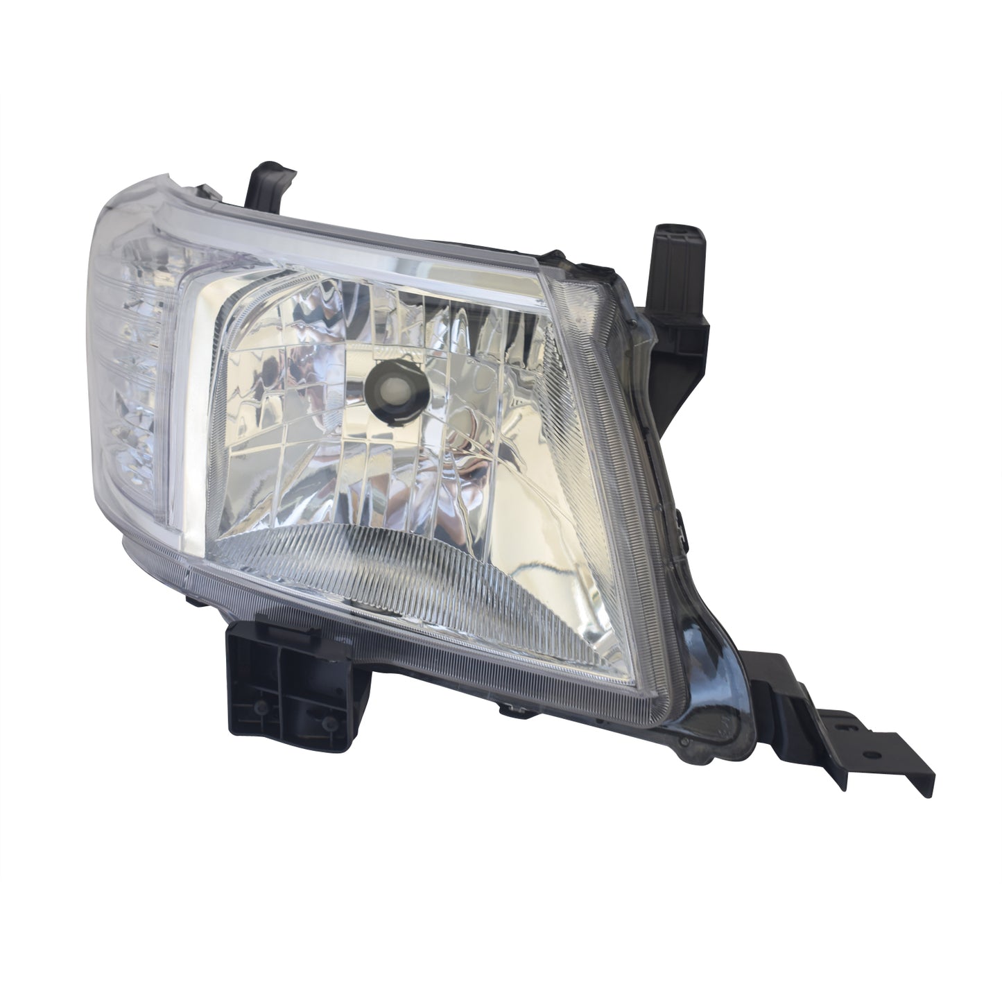 Head Light Lamp (Pair L+R) -  Suitable For Toyota Hilux 2011-2015 2WD 4WD Ute Chrome LH+RH