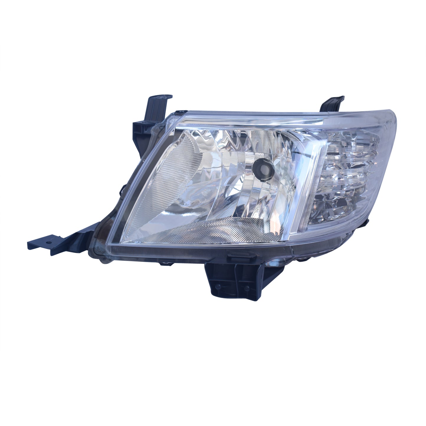 Head Light Lamp (Pair L+R) -  Suitable For Toyota Hilux 2011-2015 2WD 4WD Ute Chrome LH+RH