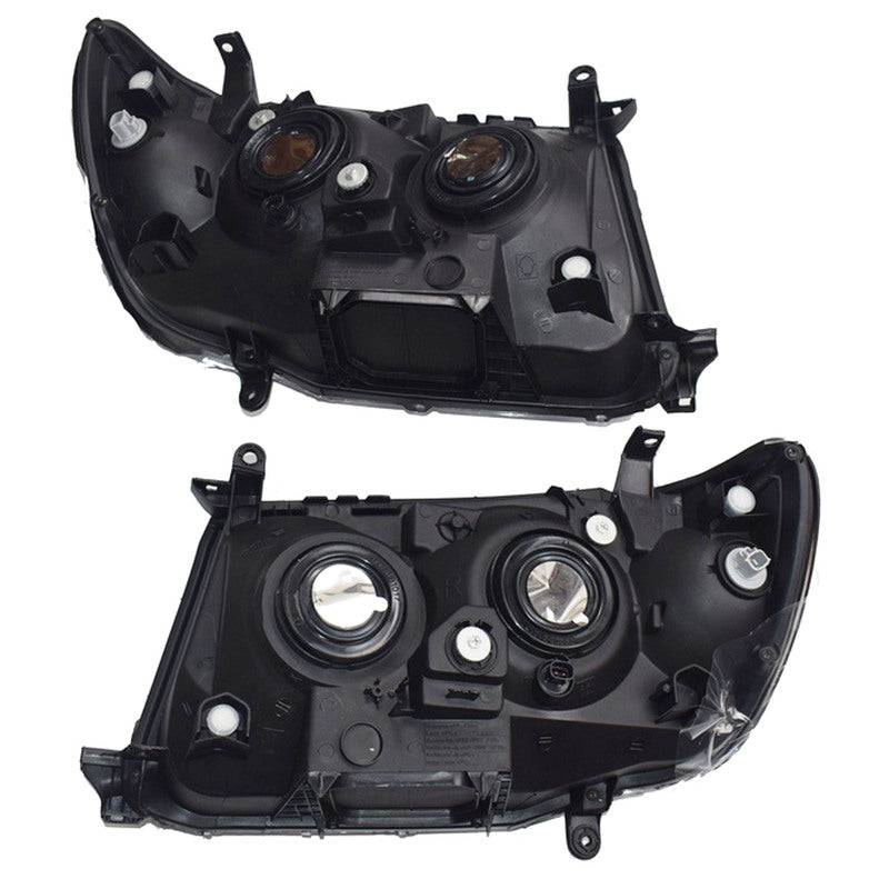 Angel Eyes Headlights Suitable For Toyota Landcruiser 100 Series 2005-2007 - PAIR