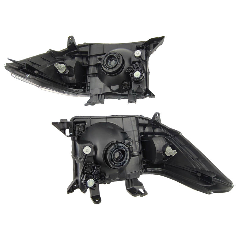 Pair LED Head Lights Suitable For Toyota Landcruiser VDJ70 VDJ76 VDJ78 VDJ79 Series 2007-ON