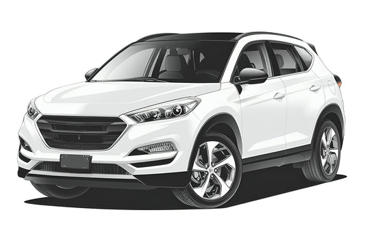 Snap Shades Suitable for Hyundai Tucson 3rd Generation 2015-2021