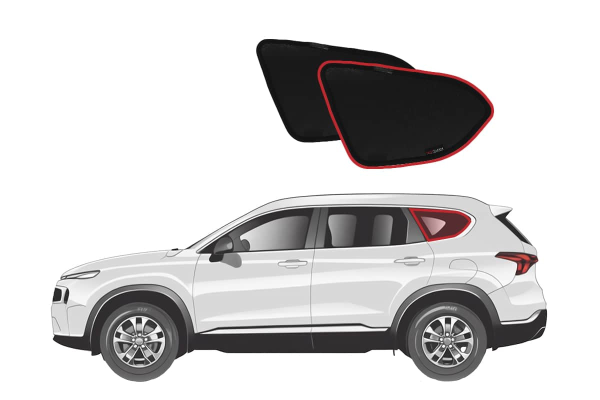 Snap Shades Suitable for Hyundai Santa Fe 4th Generation TM 2018-2024