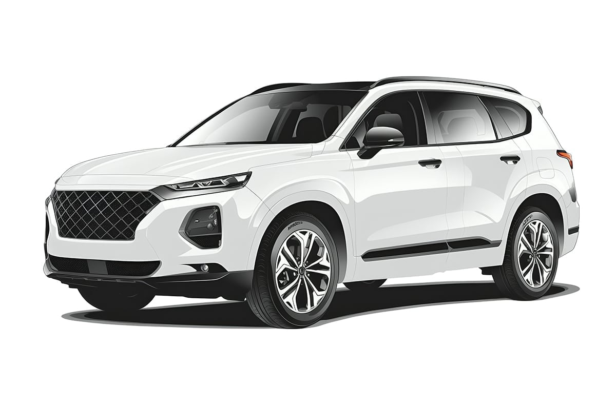 Snap Shades Suitable for Hyundai Santa Fe 4th Generation TM 2018-2024