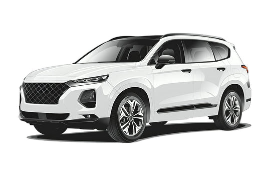 Snap Shades Suitable for Hyundai Santa Fe 4th Generation TM 2018-2024