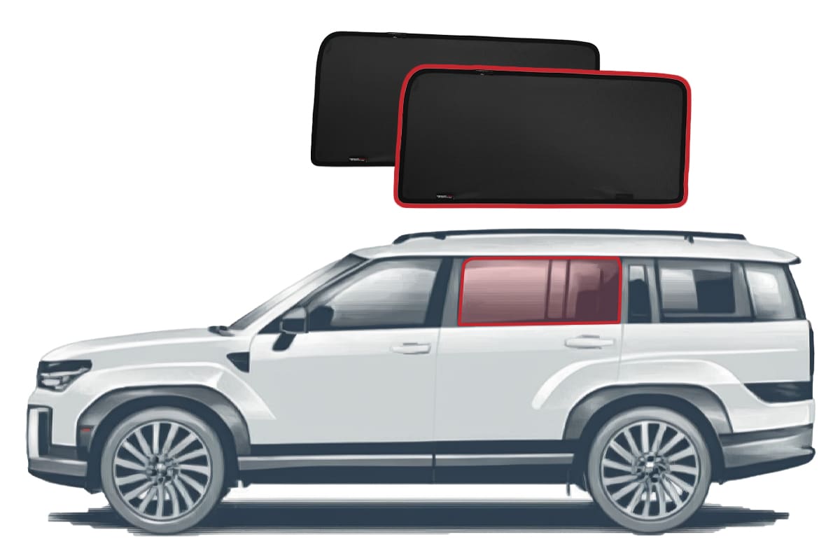 Snap Shades Suitable for Hyundai Santa Fe 5th Generation MX5 2024-Present