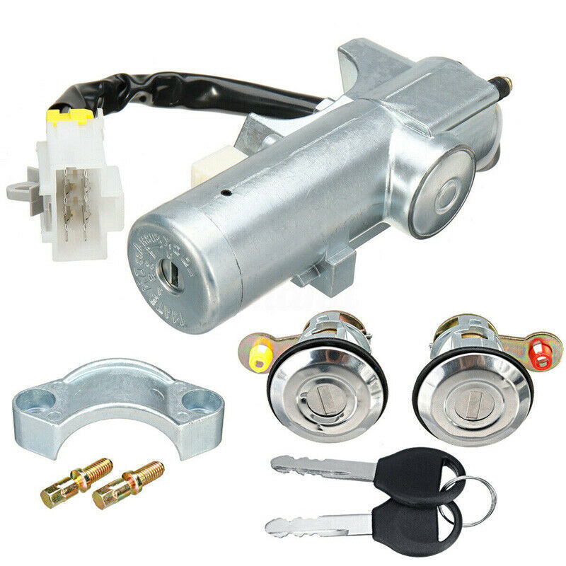 Lock Door Ignition Barrel Switch with Key Set - Suitable For Nissan Navara D22 1997-2006