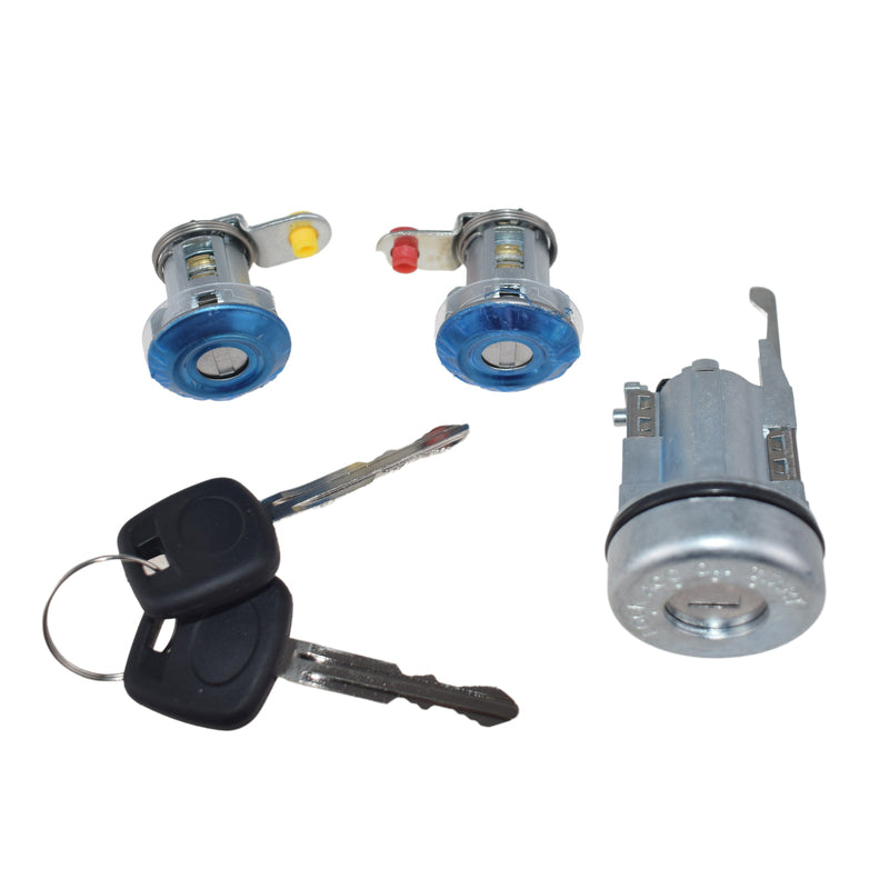 Ignition Barrel & 2 Door Lock Set Suitable For Toyota Landcruiser HZJ 75 Series 1990-2006