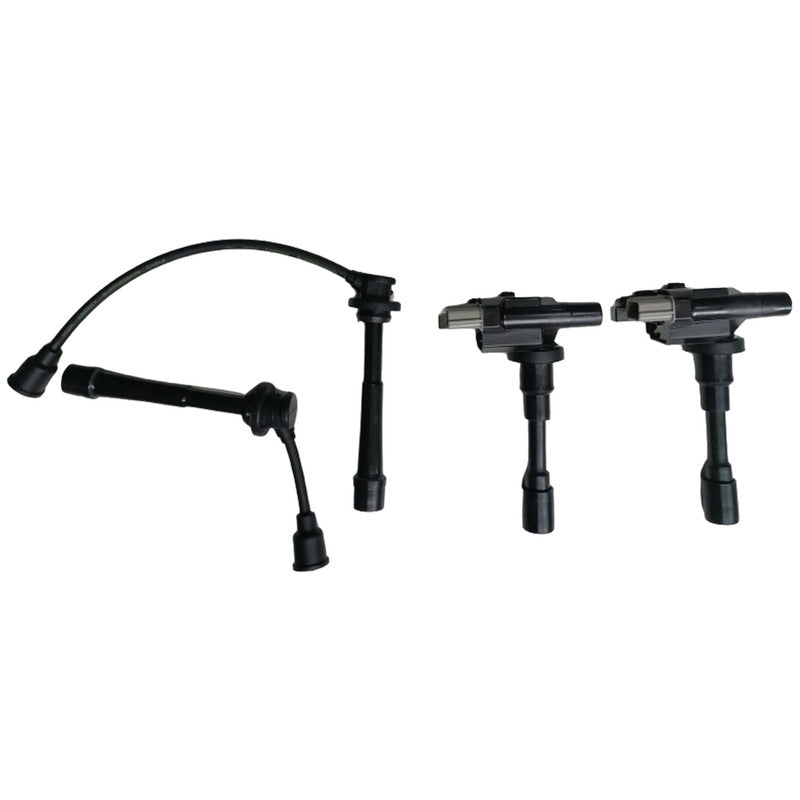 Ignition Coil + Spark Plug Lead Suitable For Suzuki Swift 1.5L RS415 EZ ZC ZD HT