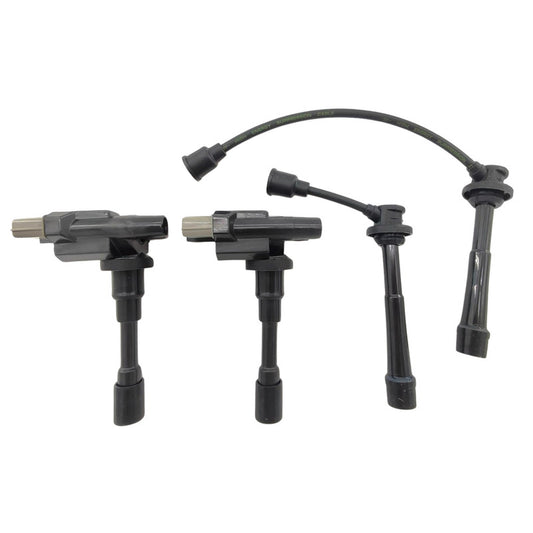 Ignition Coil + Spark Plug Lead Suitable For Suzuki Swift 1.5L RS415 EZ ZC ZD HT