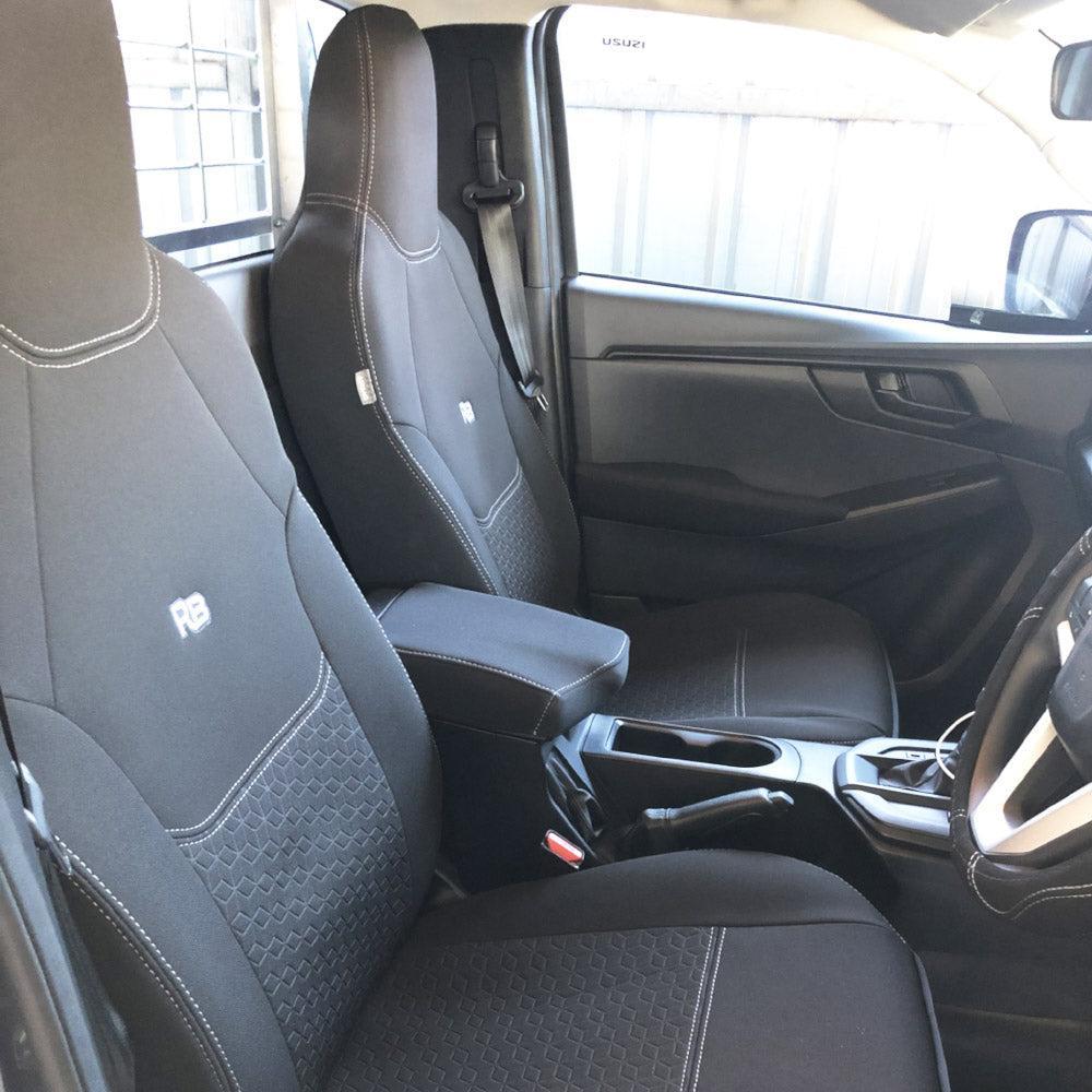 Razorback 4x4 - Mazda BT-50 TF - Single Cab - GP6 Premium Neoprene 2x Front Seat Covers (Made to Order)