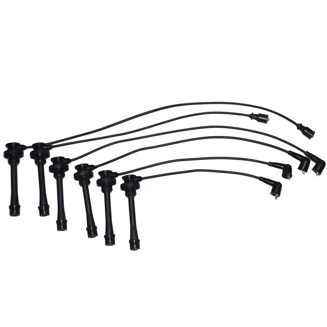 6 pcs Ignition Lead Spark Plug Wire Cable Suitable For Mitsubishi Pajero NL 3.5L 6G74 97-20