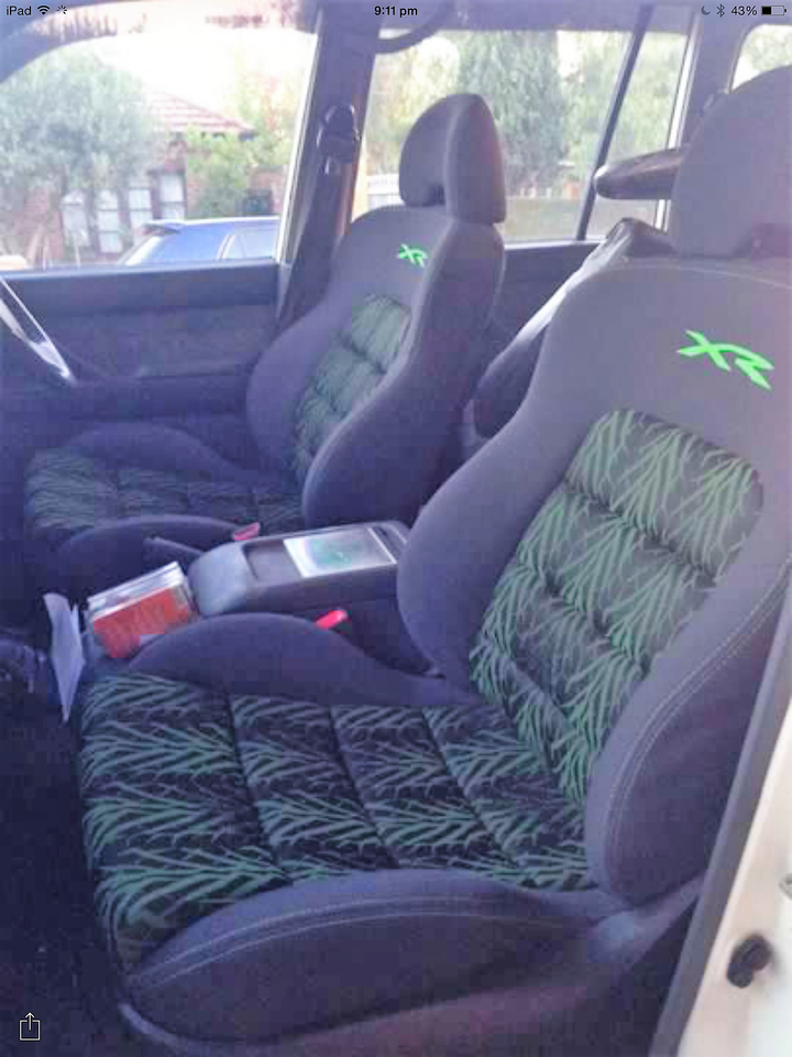 Seat Adapter Kit - Suitable for use with 80 Series LandCruiser