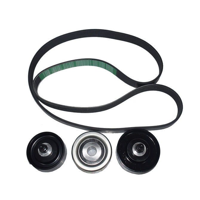 Drive Fan Belt + Idler Pulley Kit Suitable For Hilux 3.0L Diesel 05-15 1KD-FTV KUN16 KUN26