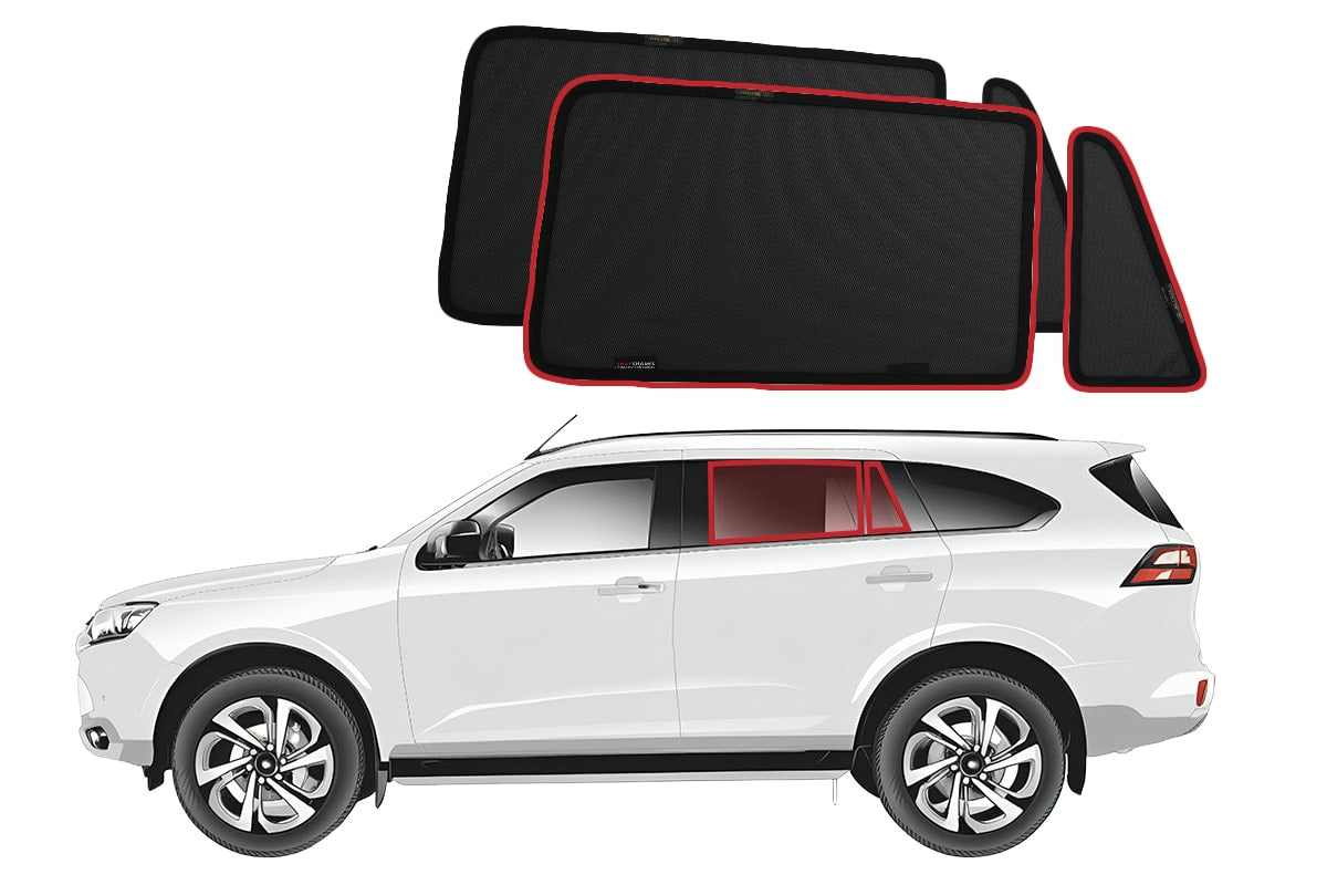 Snap Shades Suitable for Isuzu MU-X 2nd Generation (2021-Present)