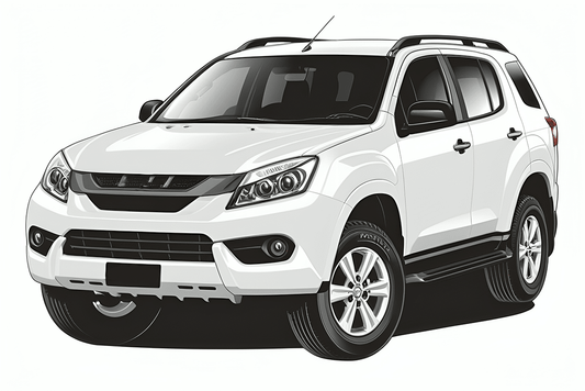 Snap Shades Suitable for Isuzu MU-X 1st Generation (RF; 2010-2021)