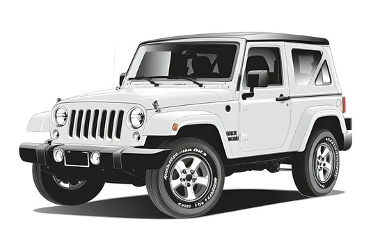 SnapShades Suitable for Jeep Wrangler (JK; 2007-2018)