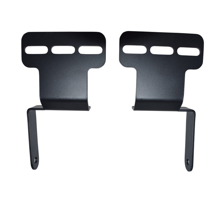 2 x LED Light Bar Brackets And Hardware Suitable For Rhino Pioneer Platform Roof Racks