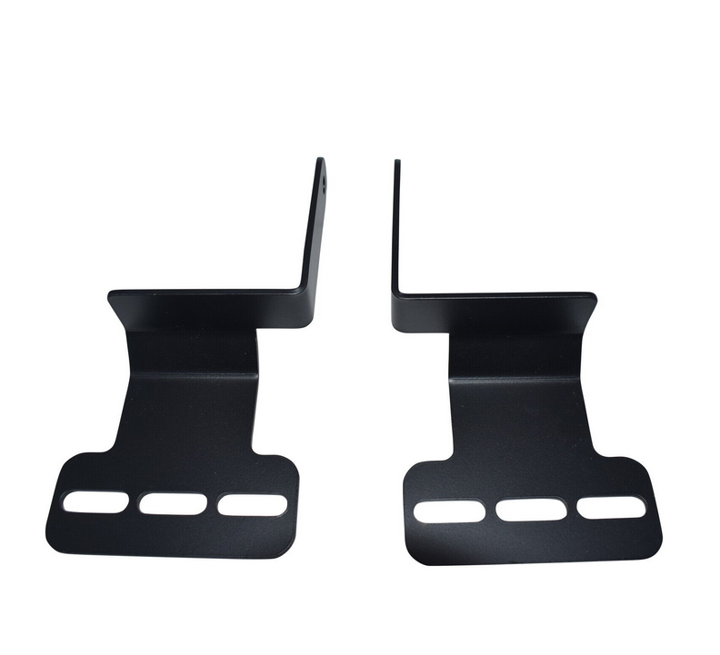 2 x LED Light Bar Brackets And Hardware Suitable For Rhino Pioneer Platform Roof Racks