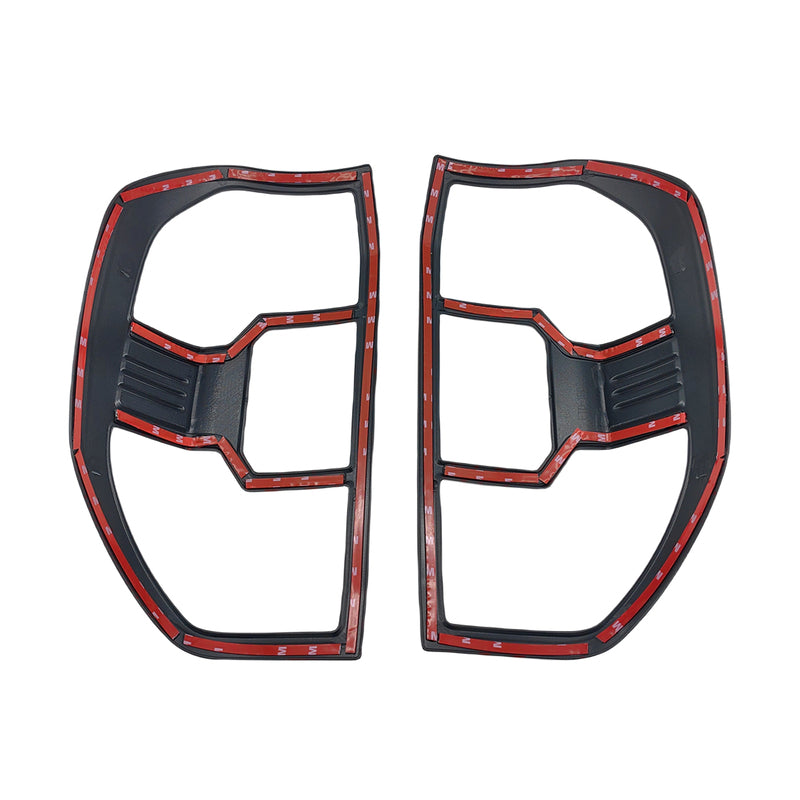 Matte Black Headlight & Tail Light Trim Covers Suitable For LDV T60 2017-2021