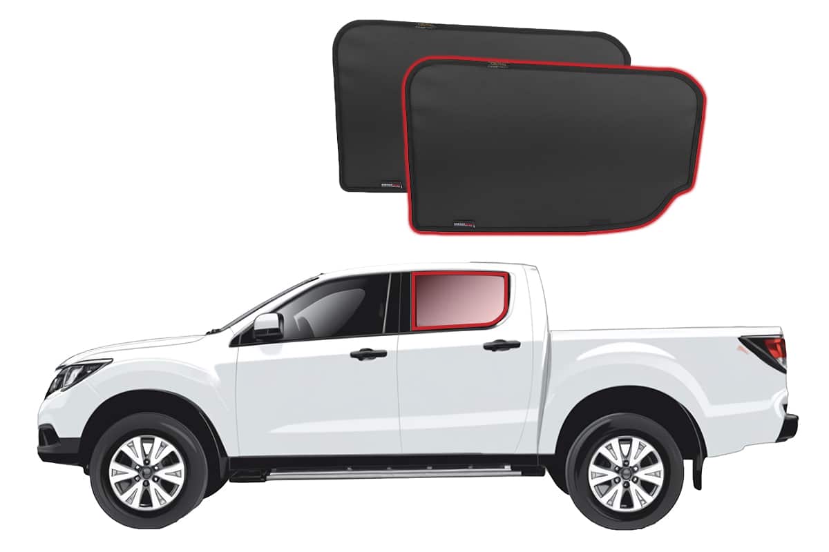 Snap Shades Suitable for Mazda BT50 2nd Generation (UP/UR; 2011-2020)