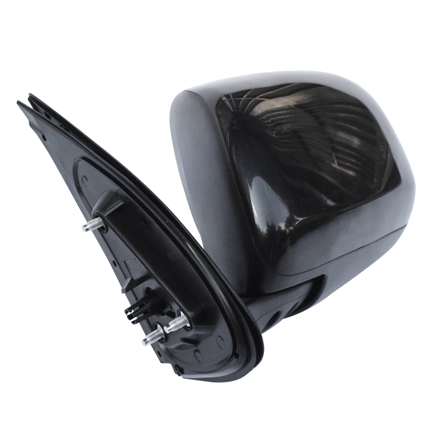 Black Manual Side Door Mirror (LEFT) - Suitable For Toyota Hilux '05-'13 Ute