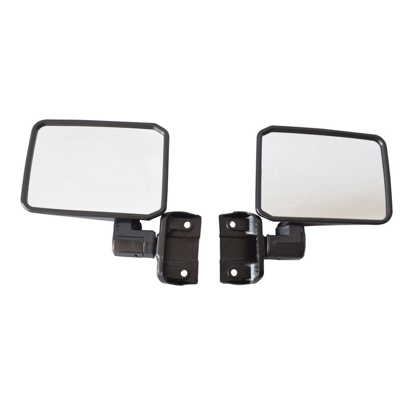 Door Mirror Black LH+RH Suitable For Toyota Landcruiser 70 75 78 Series Ute Pair