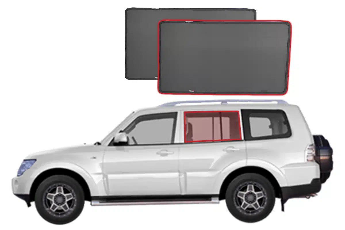 Snap Shades Suitable for Mitsubishi Pajero/Montero/Shogun 4th Gen (V80; 2007-2021)