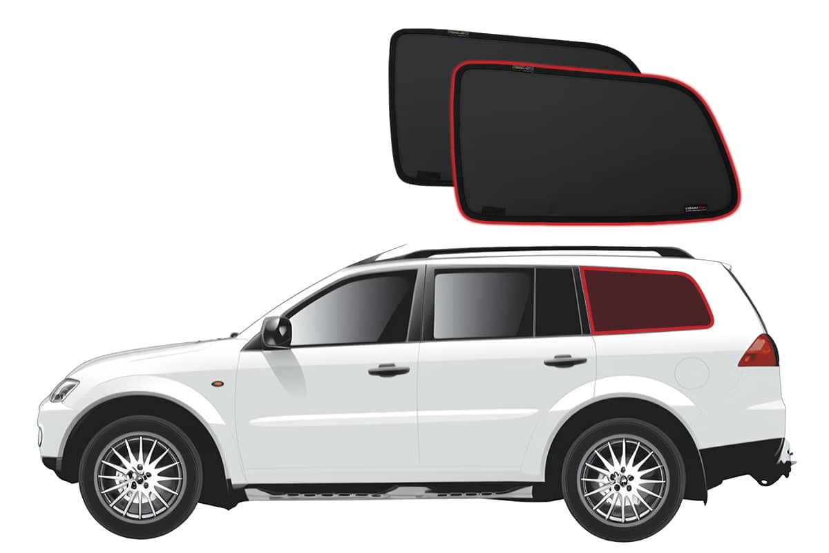 Snap Shades Suitable for Mitsubishi Challenger/Pajero Sport/Montero Sport/Nativa/Pajero Dakar PB/PC Series 2008-2016