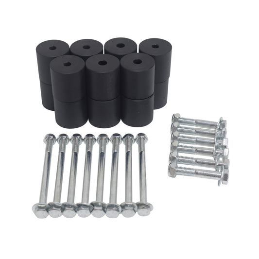 50mm Body Lift Kit (2 inch) Raising Blocks - Suitable For Toyota Hilux 1998-2004 Dual Extra Cab