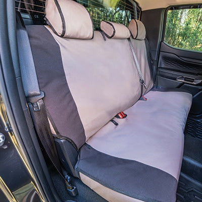 MSA 4x4 Rear Seat Covers Suitable for Ford Ranger Ranger PY Dual Cab XL/XLS 2022-ON - 21042