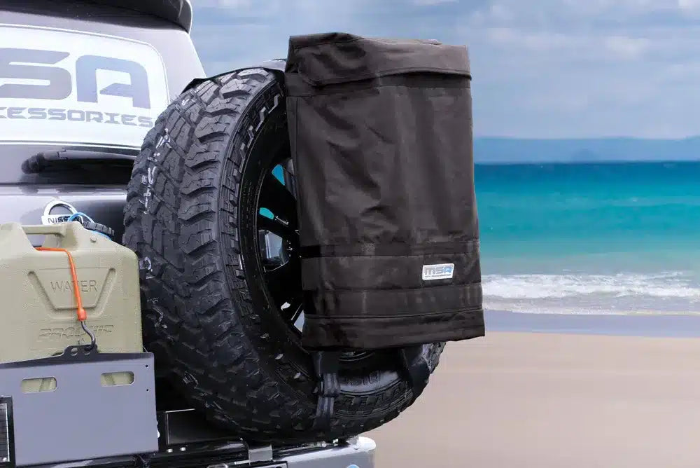 MSA 4x4 Rear Wheel Rubbish Bin 20002