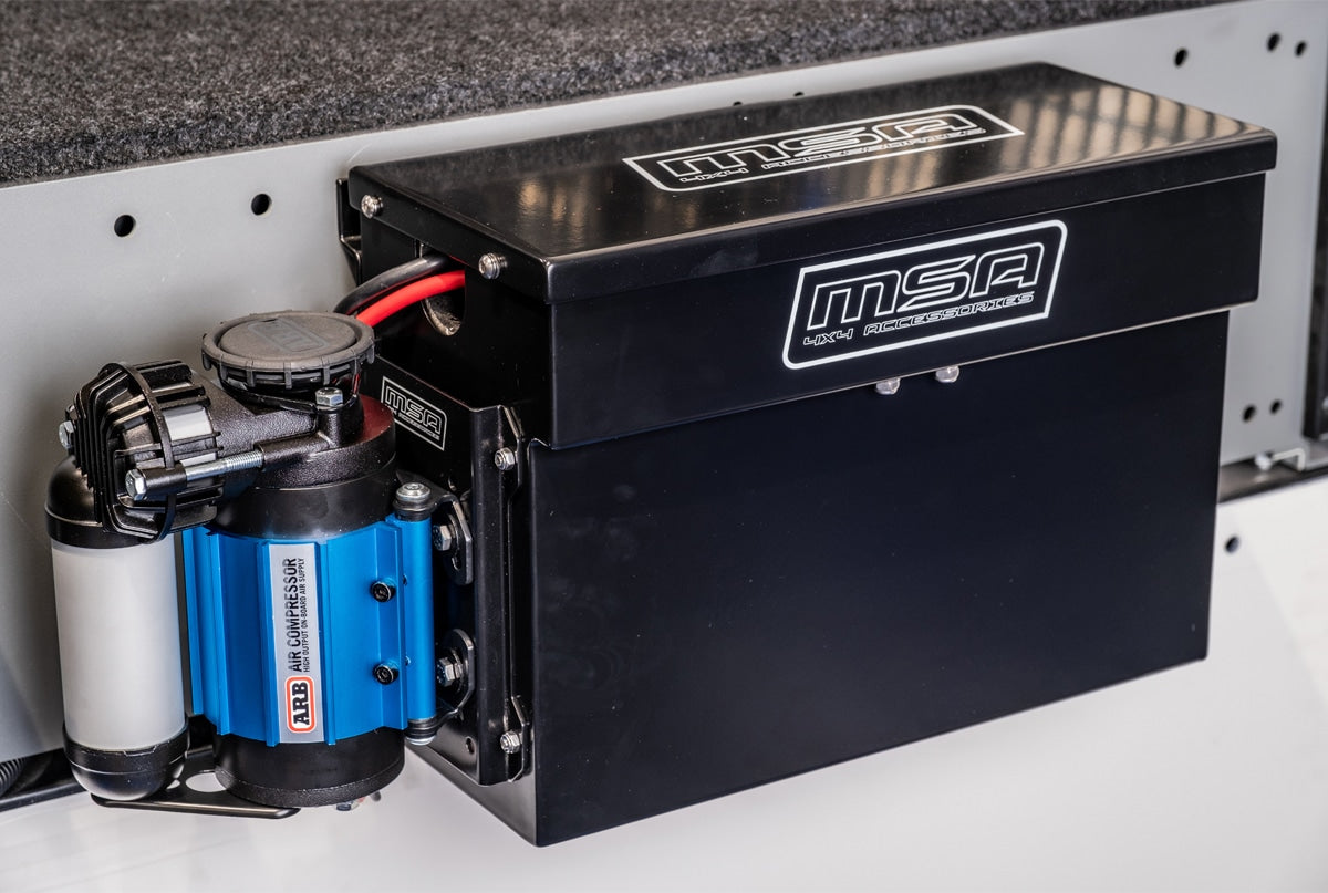 Battery Box Slimline Suits MSA Storage Drawer Systems - 40019