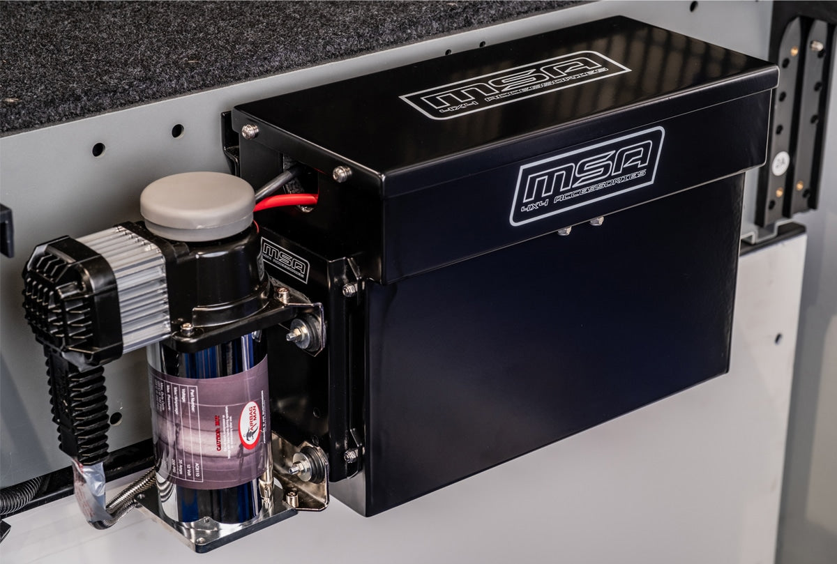 Battery Box Slimline Suits MSA Storage Drawer Systems - 40019