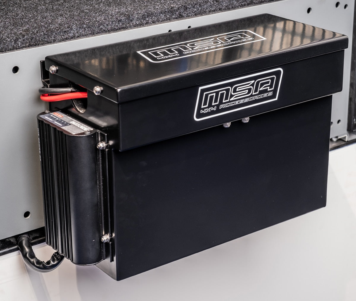 Battery Box Slimline Suits MSA Storage Drawer Systems - 40019