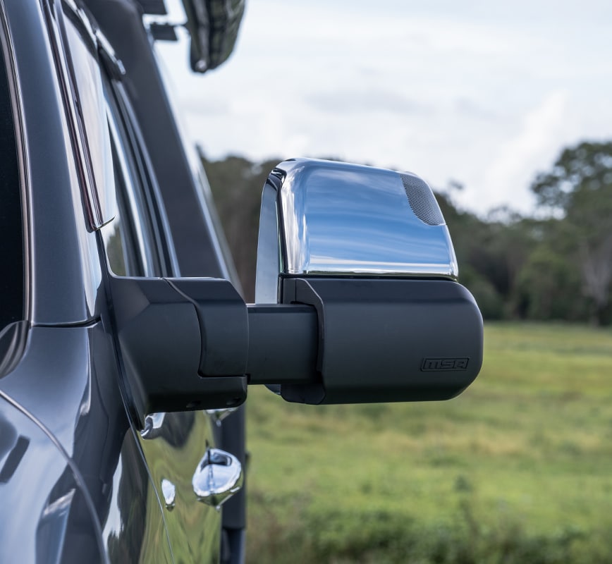 MSA 4x4 Towing Mirrors Suitable for Toyota LandCruiser 200 Series 2007-07/2021 (TM307)