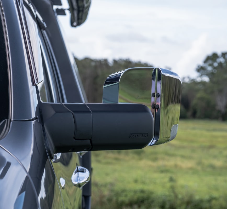 MSA 4x4 Towing Mirrors Suitable for Toyota LandCruiser 200 Series 2007-07/2021 (TM307)