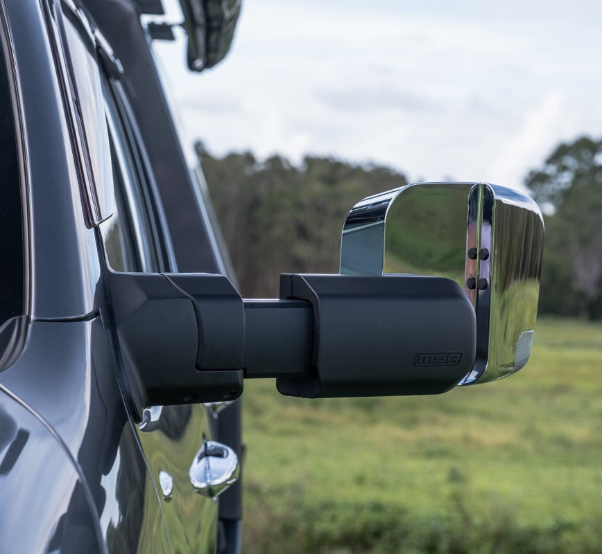 MSA 4x4 Towing Mirrors Suitable for Nissan Navara D23 11/2020-Current - TM1703