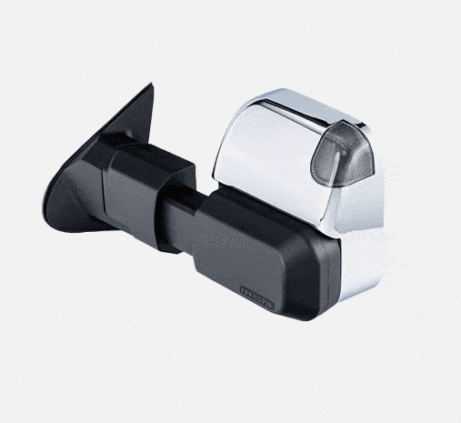 MSA 4x4 POWER FOLD™ Towing Mirrors Chrome Heated Suitable for Mazda BT50 09/2020-Current - TM1655