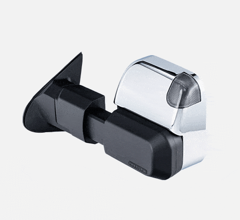 MSA 4x4 POWER FOLD™ Towing Mirrors Chrome Suitable for Ford Everest 2015-2022 (TM1851)
