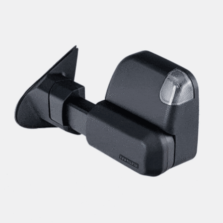 MSA 4x4 Towing Mirrors Black Heated Suitable for Mazda BT50 09/2020-Current - TM1604