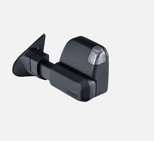 MSA 4x4 Towing Mirrors Black Suitable for Mazda BT50 09/2020-Current - TM1602
