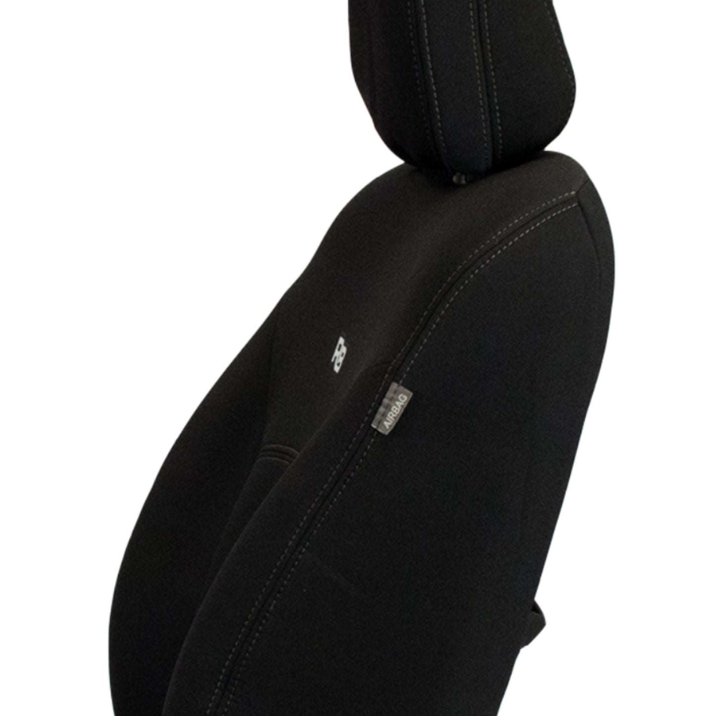 Razorback 4x4 - Mitsubishi Triton MQ - Cloth Seats - Dual/Extra Cab - GP4 Neoprene 2x Front Seat Covers (Available)