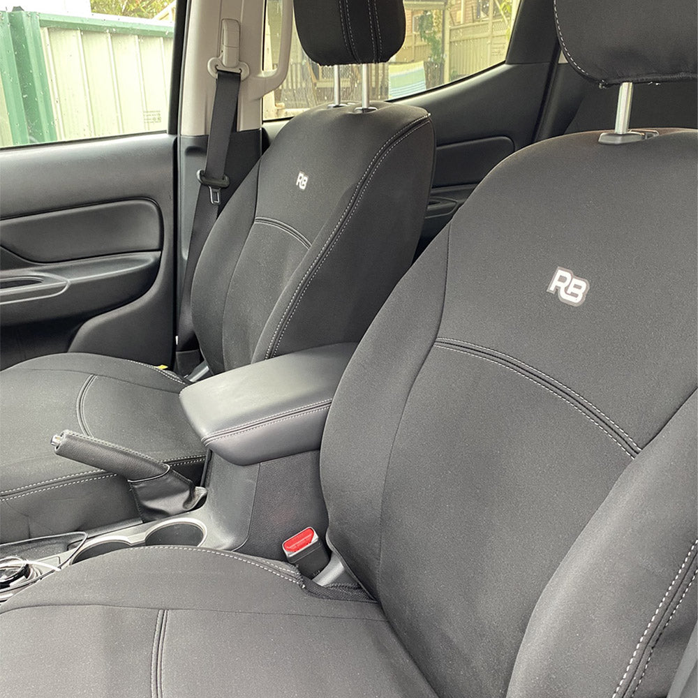 Razorback 4x4 - Mitsubishi Triton MR - GP4 Neoprene 2x Front Row Seat Covers (Available)