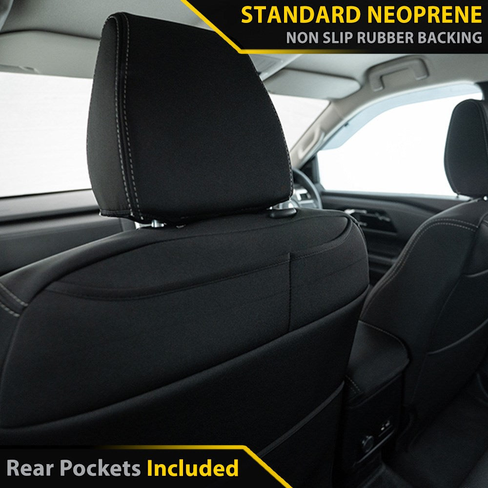 Razorback 4x4 - Mitsubishi New-Gen Triton - GP4 Neoprene 2x Front Row Seat Covers (In Stock)