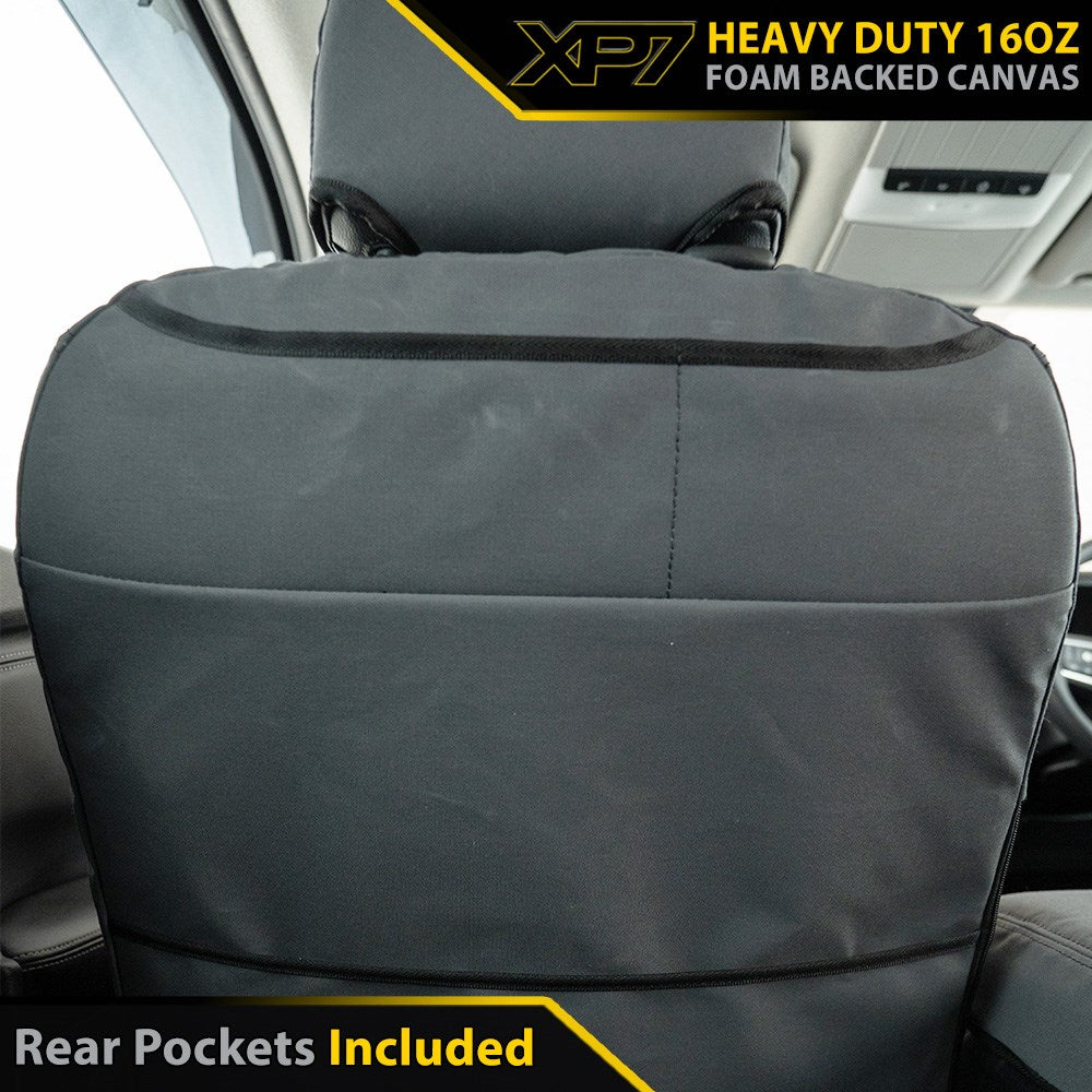 Razorback 4x4 - Mitsubishi New-Gen Triton - XP7 Heavy-Duty Canvas 2x Front Seat Covers (Made to Order)