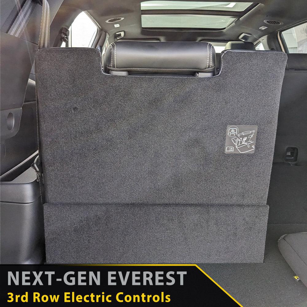 Razorback 4x4 - Ford Next-Gen Everest UB - GP4 Neoprene 3rd Row Seat Covers (Made to Order)