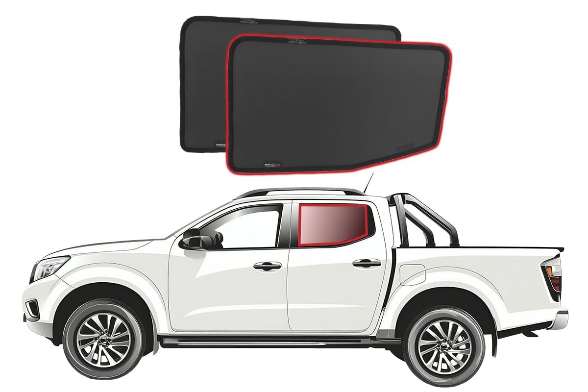 Snap Shades Suitable for Nissan Navara/NP300 3rd Generation | Mercedes-Benz X-Class | Renault Alaskan (D23; 2014-Present)