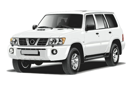 Snap Shades Suitable for Nissan Patrol 5th Generation Car Window Shades (Y61; 1997-2016)