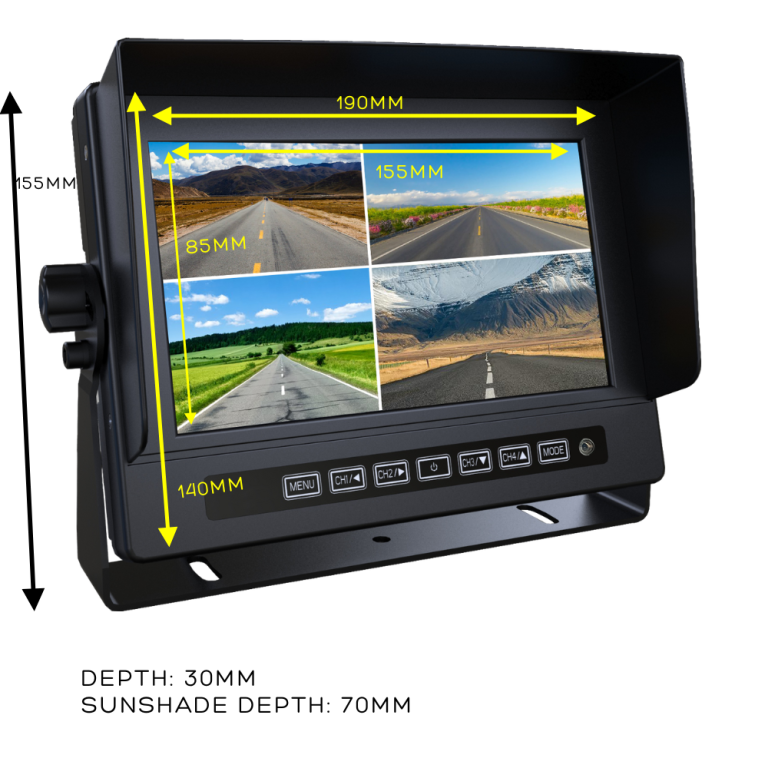 Polaris Super Heavy Duty Rear View System