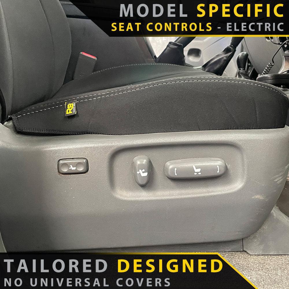 Razorback 4x4 - Toyota Prado 120 - XP7 Heavy-Duty Canvas 2x Front Row Seat Covers (Available)